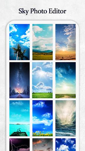 Sky Photo Editor & Photo Mixer 1 تصوير الشاشة