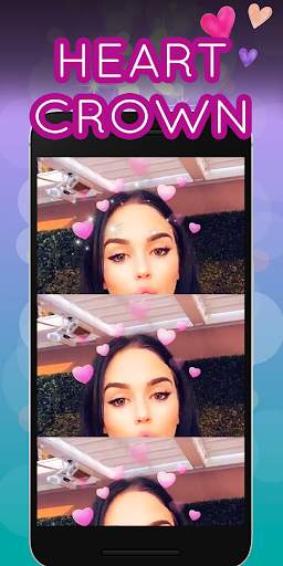 Heart Crown Photo Filter Camera screenshot 8