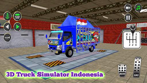 3D Truck Simulator Indonesia screenshot 4