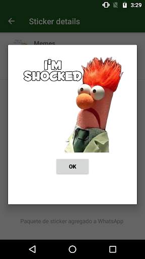 WAstickerApps TheMuppetstickers Memes screenshot 4