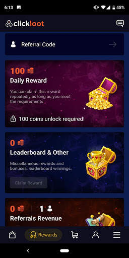 ClickLoot - Earn skins, games and gift cards स्क्रीनशॉट 7