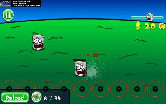 Zombie Marshmallow Defense screenshot 4