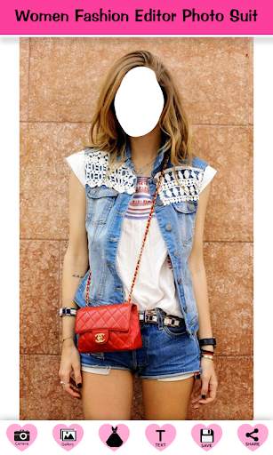 Women Fashion Editor Photo Suit screenshot 4