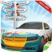 Racing car traffic pro 2018 logo