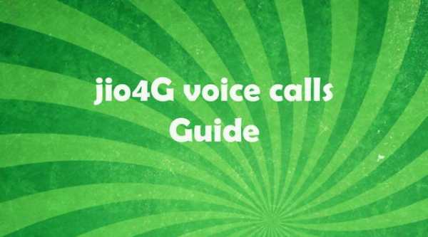 Guide for jio4G voice call screenshot 1