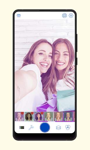 Cameracy - Live filters & stickers screenshot 1