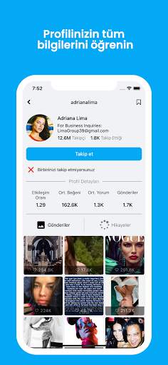FolStats - Instagram İçin Takipçi Analizi screenshot 5