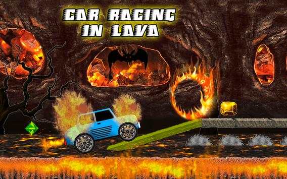 Car Racing in Lava screenshot 2