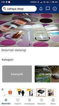 Cahaya Shop screenshot 1