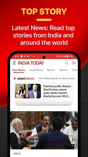 India Today - English News screenshot 1