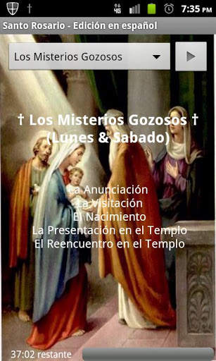Holy Rosary - Spanish Edition screenshot 1