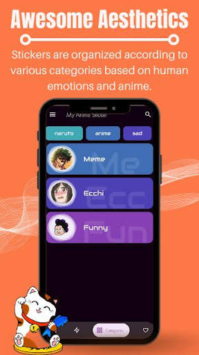 Anime Stickers For WhatsApp, Telegram, and Signal screenshot 4
