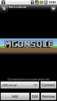 MConsole, Minecraft RCON Admin screenshot 1