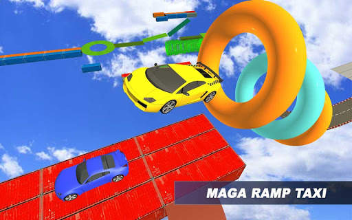 Taxi Stunt Master 3D: Car GT Drive Mega Ramp Game screenshot 3