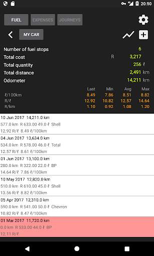 Car Logbook screenshot 1