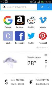 Social Media Browser screenshot 1
