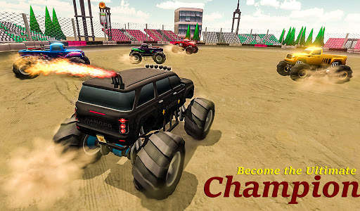 Demolition Derby-Monster Truck 10 تصوير الشاشة