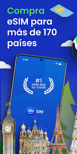 aloSIM - Tarjeta eSIM de viaje screenshot 1