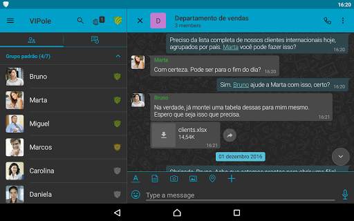 VIPole Secure Messegner screenshot 9