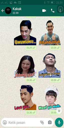 Stiker WA Ikatan Cinta Terbaru for WAStickerApps screenshot 5