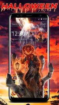 Horror Halloween Pumpkin Theme screenshot 1
