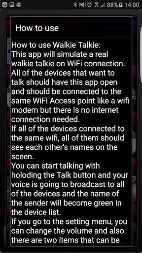 BSim Wifi Walkie Talkie Pro screenshot 3