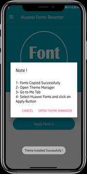 FontFix for Huawei / Honor 4 تصوير الشاشة
