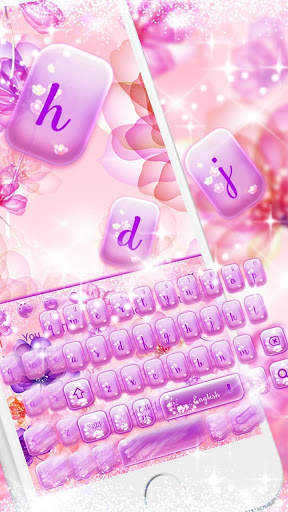 Aroma Pink Keyboard screenshot 1