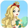 Dress up Apple White icon