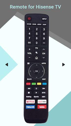 Remote for Hisense TV screenshot 3