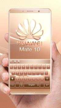 Keyboard for HUAWEI mate10 Gold screenshot 1