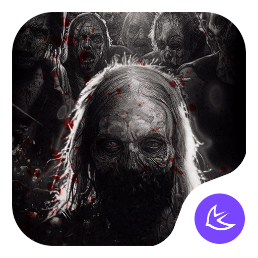Horror Dark Death Blood-APUS Launcher Theme icon
