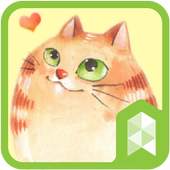 Lovely cute cat Launcher theme 1.0