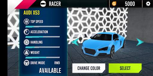 Car racing screenshot 2
