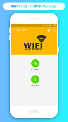 Wifi Finder - Data Manager & Speed Test screenshot 4