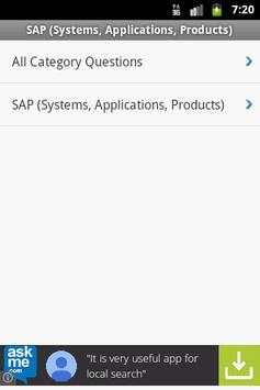 SAP (Systems, App, Products) screenshot 2
