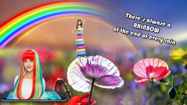 Rainbow Photo Frames screenshot 3