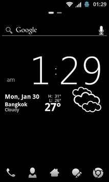 Steel Theme GO Launcher EX screenshot 1
