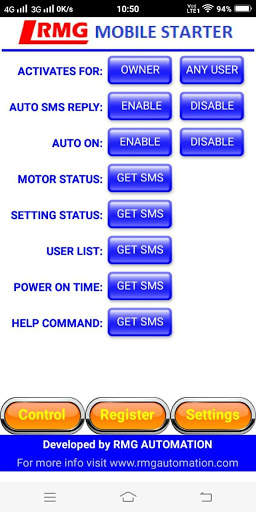 RMG MOBILE MOTOR STARTER screenshot 3