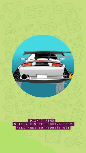 Nitro Real: Racing Sticker for WhatsApp Messenger screenshot 1