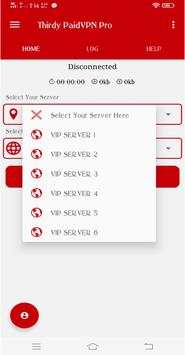 Thirdy PaidVPN Pro screenshot 3