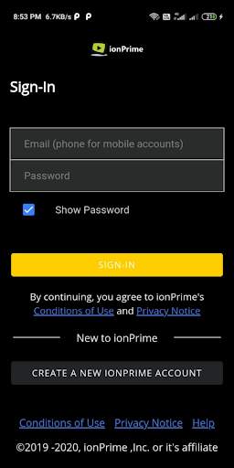 Ionic 4 prime video App Template 1 تصوير الشاشة