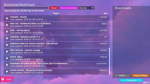 Opsu!(Beatmap player for Andro screenshot 4