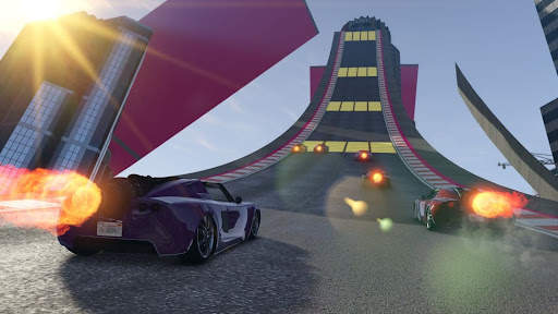 Mega Ramp Car Offline Games screenshot 8