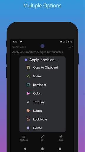 Dark Mode Notes screenshot 3