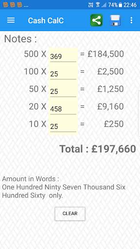 Cash CalC (Calculator) screenshot 7