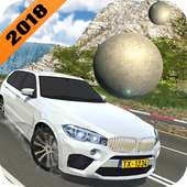 Merusak kecelakaan mobil bola