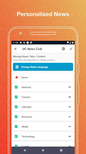 UC News - UC Mini news Browser screenshot 4