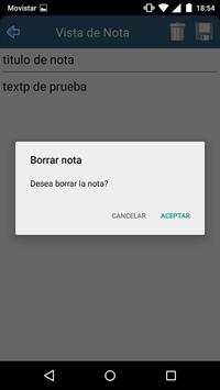 Notas screenshot 5