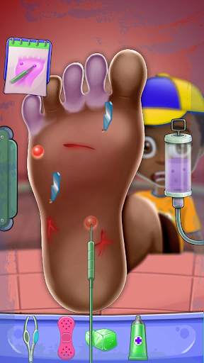 Hello Doctor! Foot Doctor game for kids screenshot 5